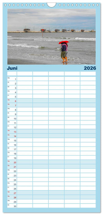 ItalienReise Venedig Chioggia Comacchio (CALVENDO Familienplaner 2026)