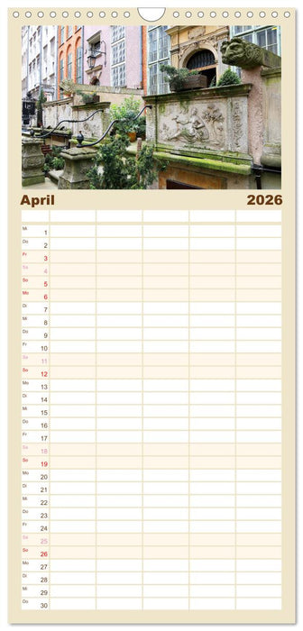 Danzig - Eine Perle Polens (CALVENDO Familienplaner 2026)