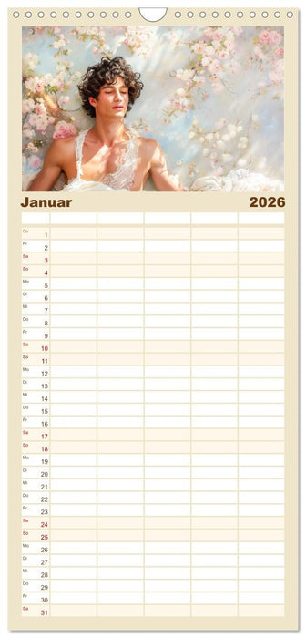 Götter in Menschengestalt (CALVENDO Familienplaner 2026)