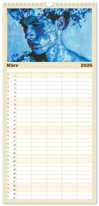 Götter in Menschengestalt (CALVENDO Familienplaner 2026)