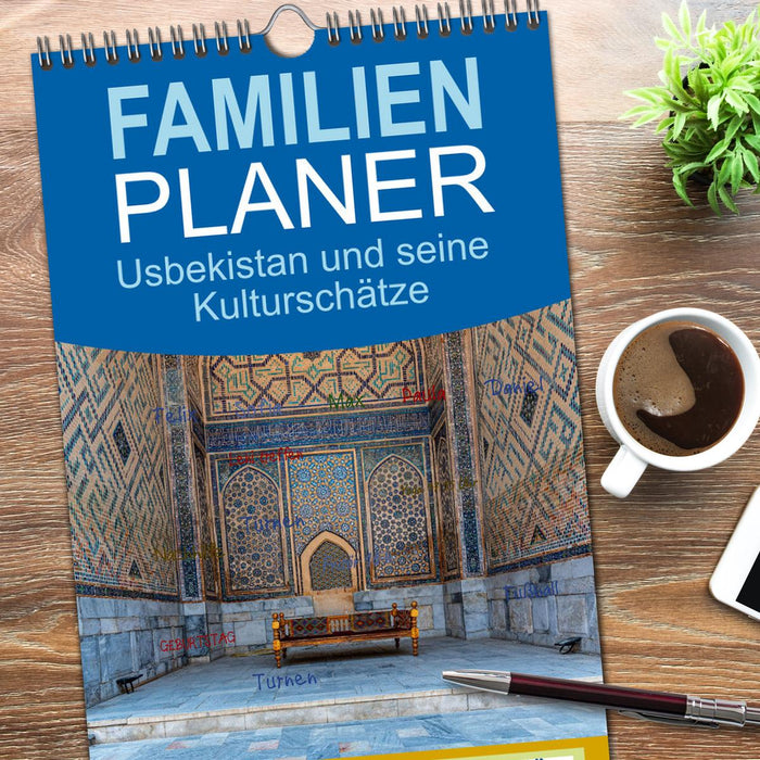 Usbekistan und seine Kulturschätze (CALVENDO Familienplaner 2026)