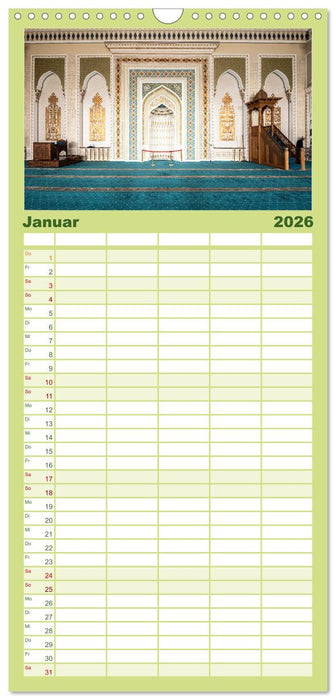 Usbekistan und seine Kulturschätze (CALVENDO Familienplaner 2026)