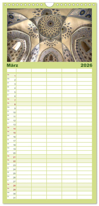Usbekistan und seine Kulturschätze (CALVENDO Familienplaner 2026)