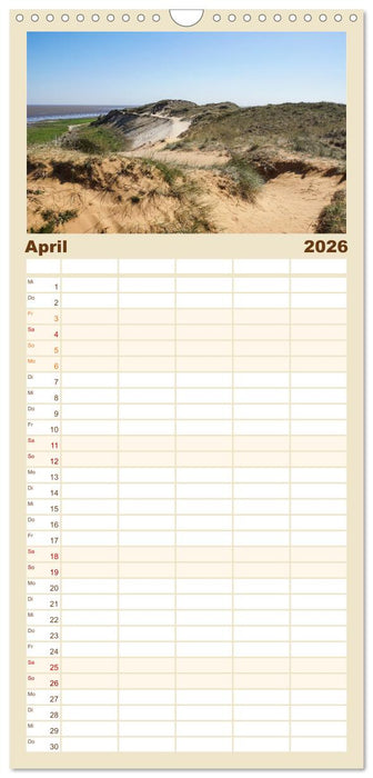 Vielfältiges Sylt - Mehr als Strand (CALVENDO Familienplaner 2026)