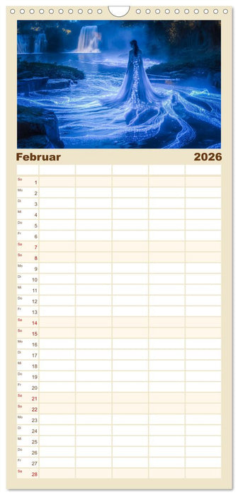 Märchen im modernen Stil (CALVENDO Familienplaner 2026)