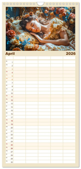 Märchen im modernen Stil (CALVENDO Familienplaner 2026)