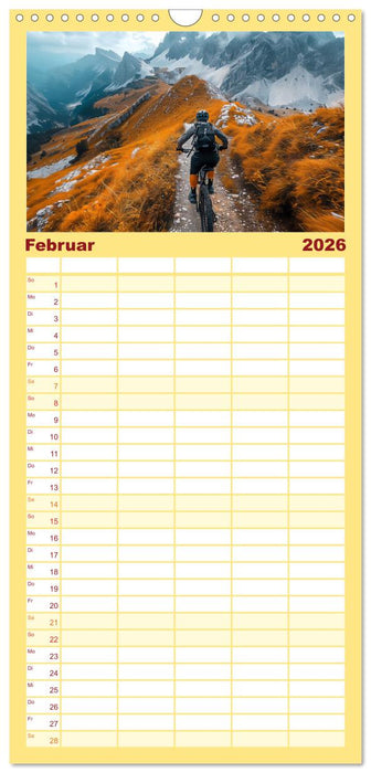 Action pur - atemberaubende Hobbys (CALVENDO Familienplaner 2026)