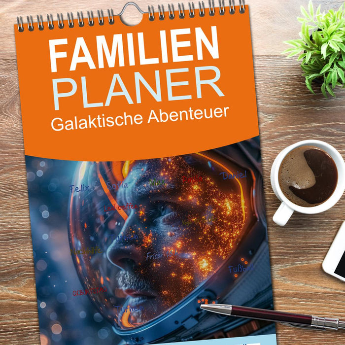 Galaktische Abenteuer (CALVENDO Familienplaner 2026)
