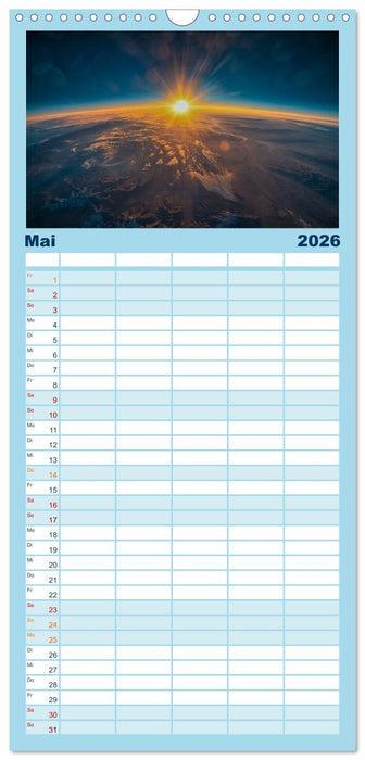 Galaktische Abenteuer (CALVENDO Familienplaner 2026)