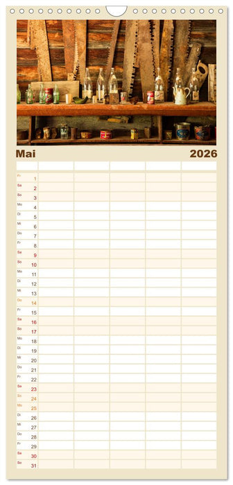 Wo der Wind Wohnt, Amerikas Lost Places (CALVENDO Familienplaner 2026)