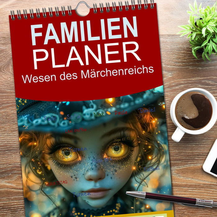Wesen des Märchenreichs (CALVENDO Familienplaner 2026)
