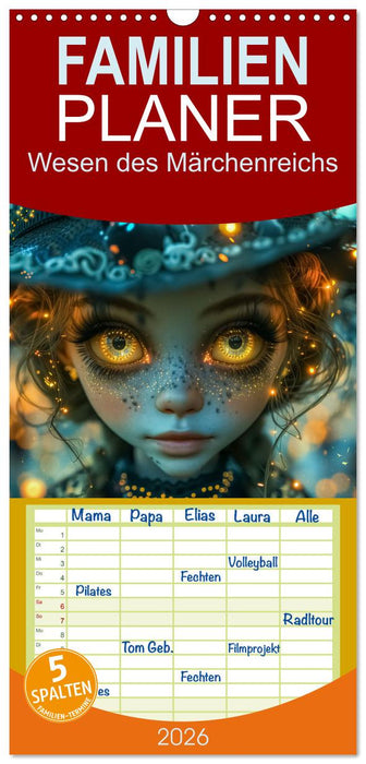 Wesen des Märchenreichs (CALVENDO Familienplaner 2026)