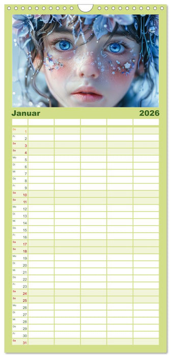 Wesen des Märchenreichs (CALVENDO Familienplaner 2026)