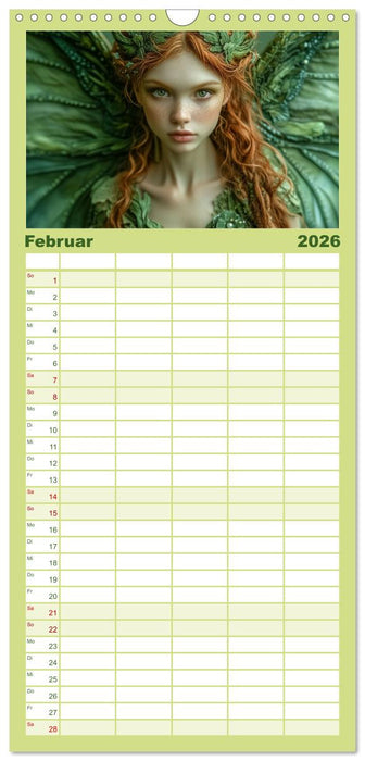 Wesen des Märchenreichs (CALVENDO Familienplaner 2026)