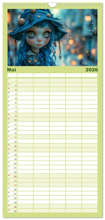 Wesen des Märchenreichs (CALVENDO Familienplaner 2026)