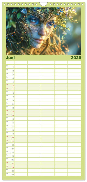 Wesen des Märchenreichs (CALVENDO Familienplaner 2026)