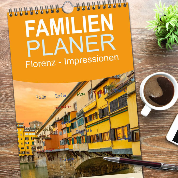 Florenz - Impressionen (CALVENDO Familienplaner 2026)
