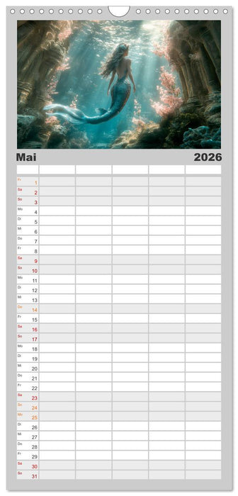 FABELWESEN Märchenhafte Träume (CALVENDO Familienplaner 2026)
