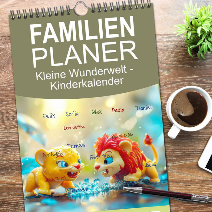 Kleine Wunderwelt - Kinderkalender (CALVENDO Familienplaner 2026)