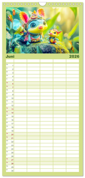 Kleine Wunderwelt - Kinderkalender (CALVENDO Familienplaner 2026)