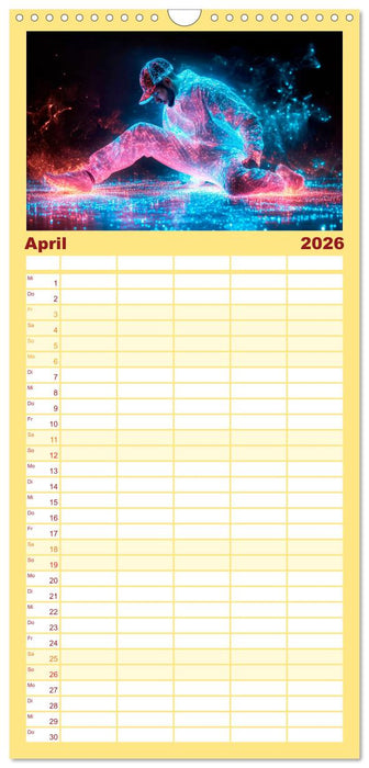 BREAKING Cooler Tanz und krasse Moves (CALVENDO Familienplaner 2026)