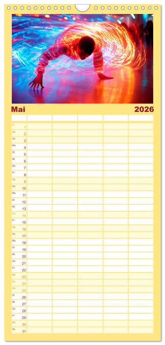 BREAKING Cooler Tanz und krasse Moves (CALVENDO Familienplaner 2026)