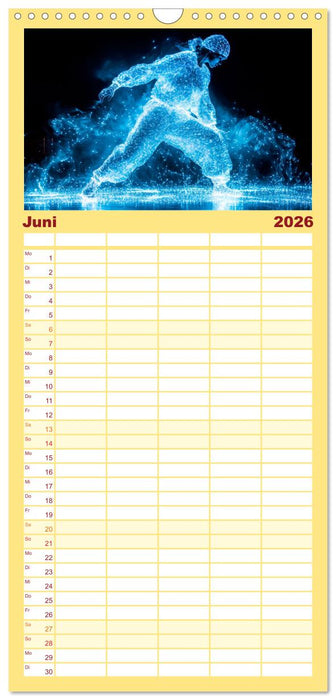 BREAKING Cooler Tanz und krasse Moves (CALVENDO Familienplaner 2026)