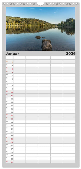 Schwarzwald (CALVENDO Familienplaner 2026)