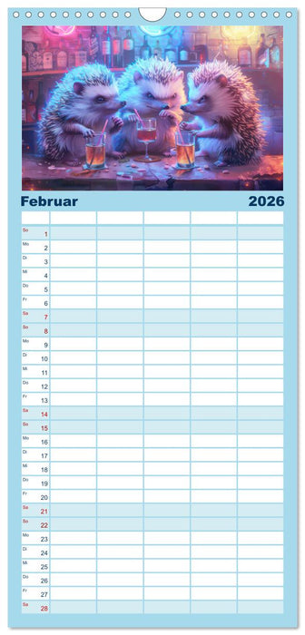 Tierisches Barleben (CALVENDO Familienplaner 2026)