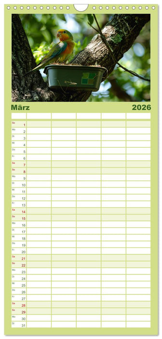 Der Geocaching Found it Kalender (CALVENDO Familienplaner 2026)