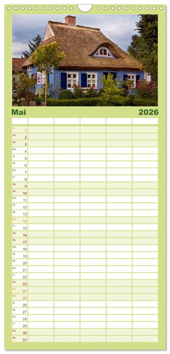 OSTSEEGLÜCK - Glücksmomente auf dem Darß (CALVENDO Familienplaner 2026)