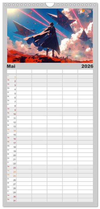 Interstellare Helden (CALVENDO Familienplaner 2026)