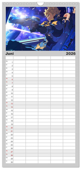 Interstellare Helden (CALVENDO Familienplaner 2026)