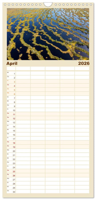 Wildes Finnland (CALVENDO Familienplaner 2026)