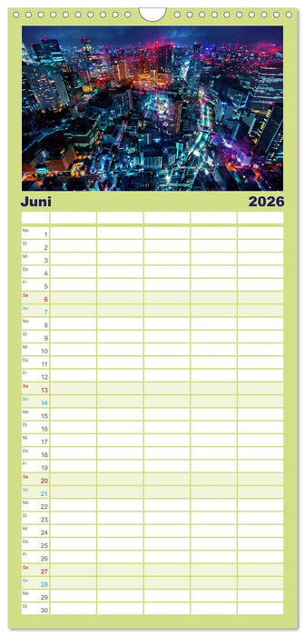 JAPAN - Im Land des Lächelns (CALVENDO Familienplaner 2026)