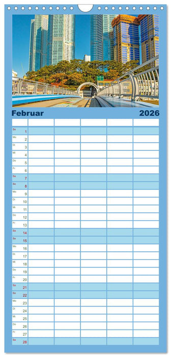 Busan - Hafenstadt in Südkorea (CALVENDO Familienplaner 2026)