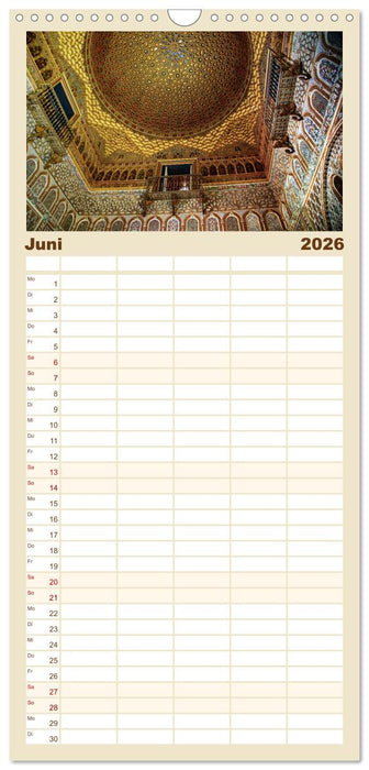 Sevilla - Unterwegs in Spanien (CALVENDO Familienplaner 2026)