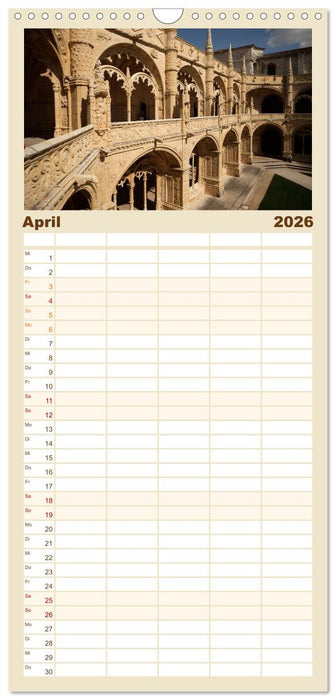 Faszination Kloster (CALVENDO Familienplaner 2026)