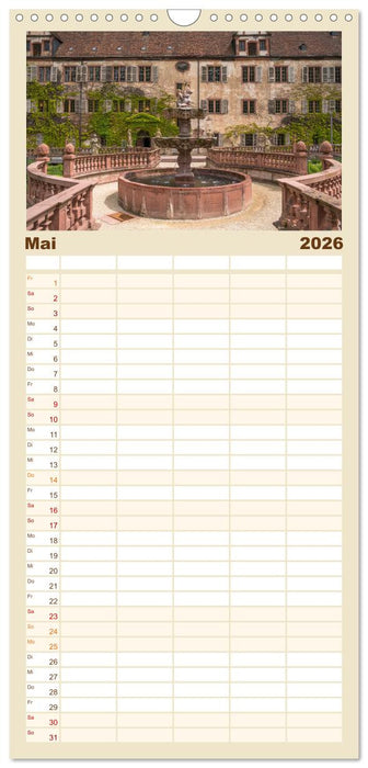 Faszination Kloster (CALVENDO Familienplaner 2026)