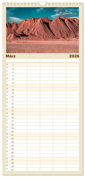 Argentinien - Hinter Weit kommt Weiter (CALVENDO Familienplaner 2026)