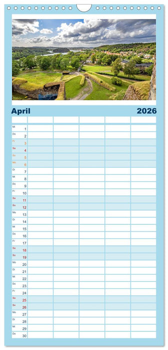 Schwedens schöne Westküste (CALVENDO Familienplaner 2026)