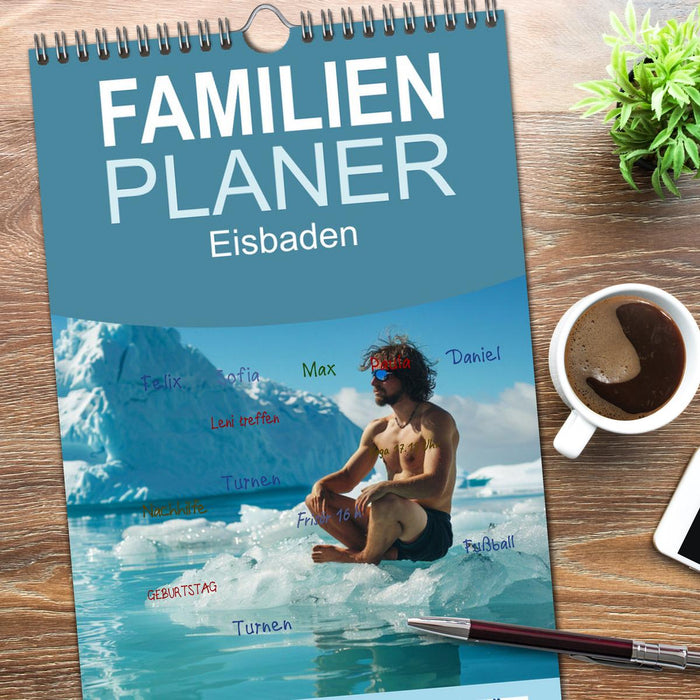 Eisbaden (CALVENDO Familienplaner 2026)