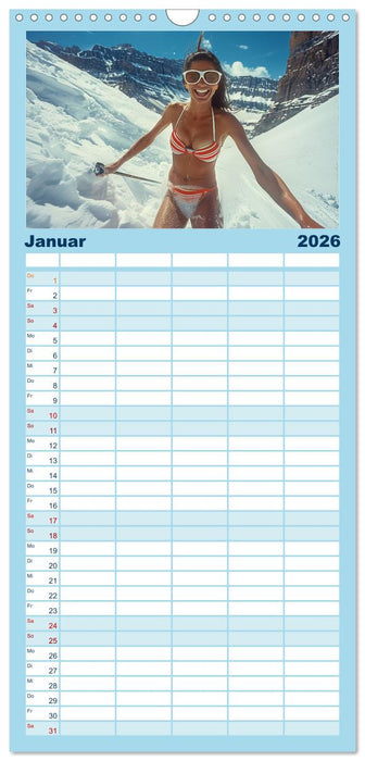 Eisbaden (CALVENDO Familienplaner 2026)