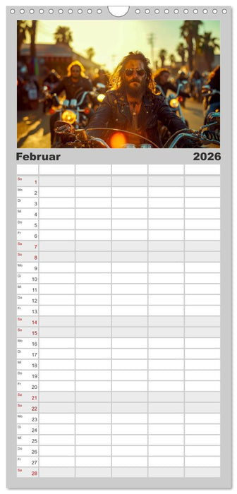 Motorrad tolle Momente (CALVENDO Familienplaner 2026)