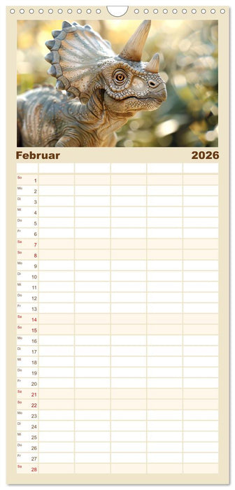 Dino-Babys (CALVENDO Familienplaner 2026)