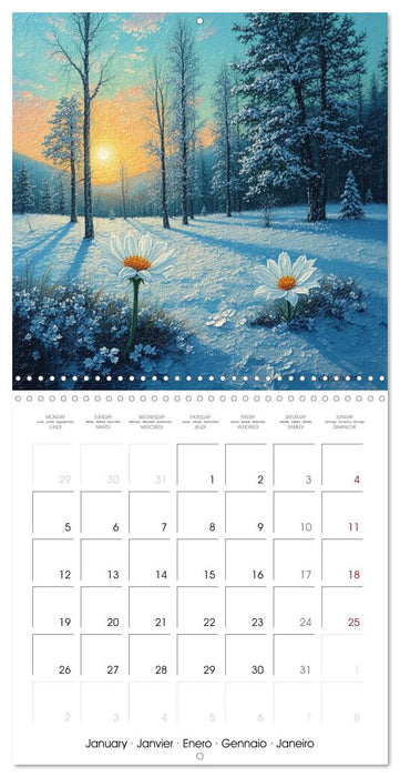 Nature Charme Rustique (CALVENDO Calendrier mensuel 2026)