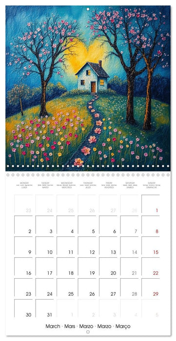 Nature Charme Rustique (CALVENDO Calendrier mensuel 2026)