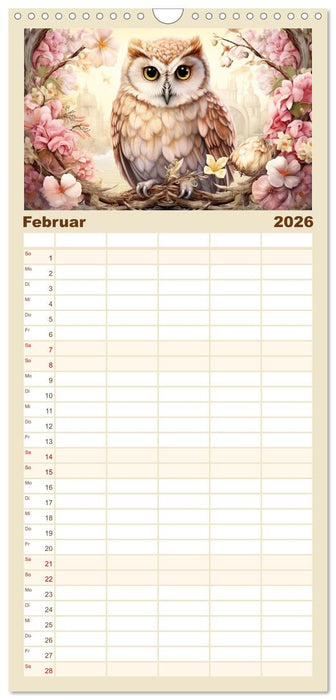 Tierisch süß! (CALVENDO Familienplaner 2026)