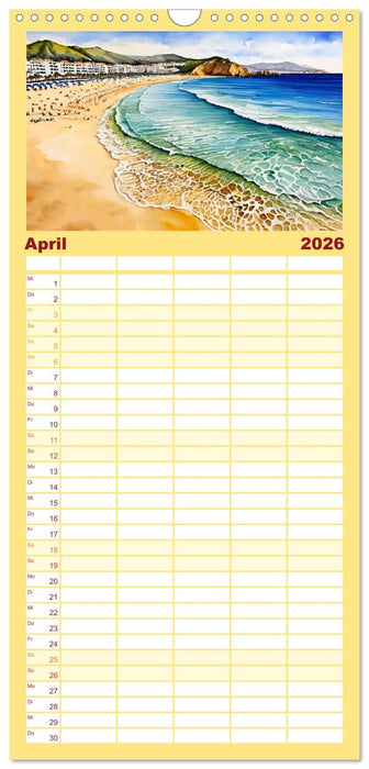 Faszination Spanien (CALVENDO Familienplaner 2026)