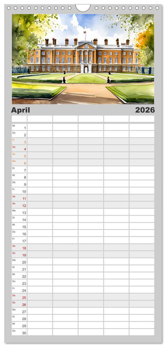 London - Metropole auf der Insel (CALVENDO Familienplaner 2026)